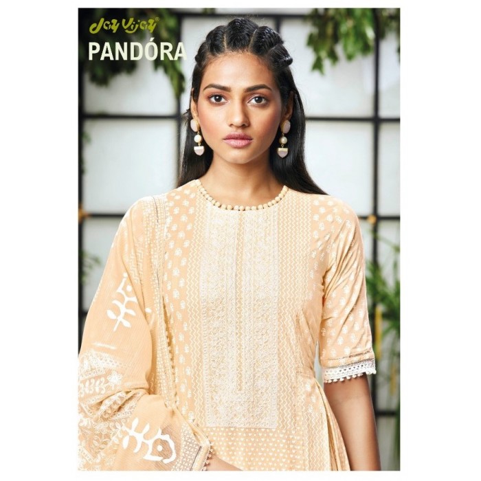 Jay Vijay Pandora Pure Cotton Dress Materials